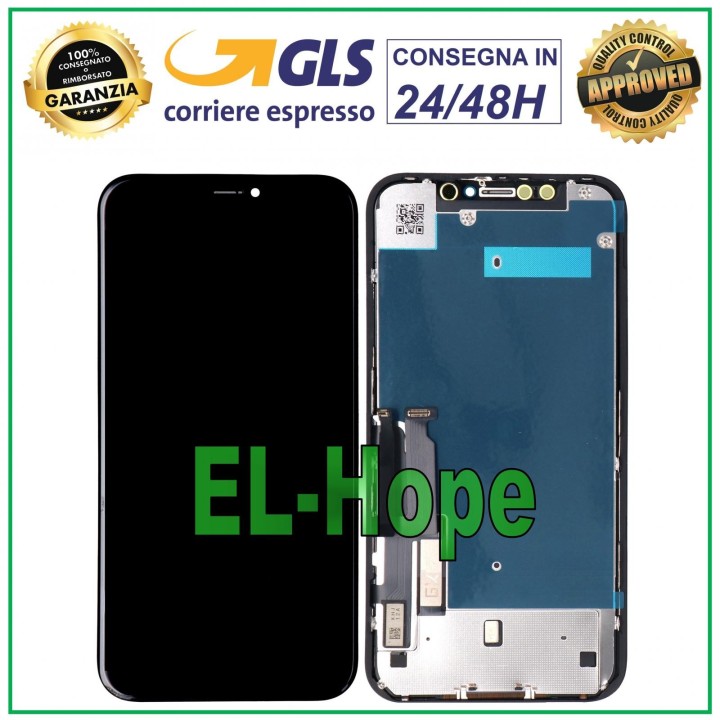 Écran LCD pour Apple iPhone XR, e'cran tactile en verre d origine GX