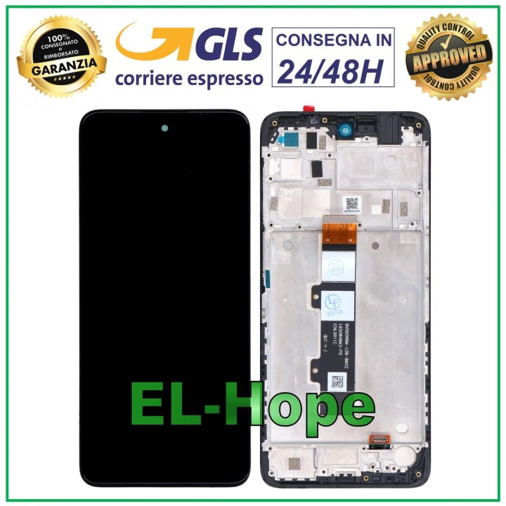 Écran LCD + châssis pour Motorola Moto E32S XT2229 XT-2229 Écran tactile en verre