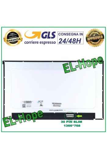 Écran LCD NT156WHM-N46 pour ordinateur portable 15,6 pouces, 30 broches, fin, 1366 x 768, HD LED