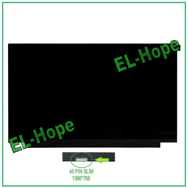 Écran LCD NT156WHM-T04 pour ordinateur portable 15,6 pouces, 40 broches, fin, 1366 x 768, HD, LED