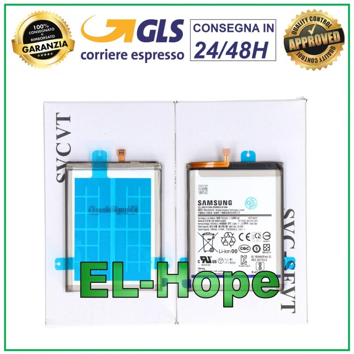 Batterie d origine Samsung Galaxy M51 2020 SM-M515 EB-BM415ABY 6800 mAh