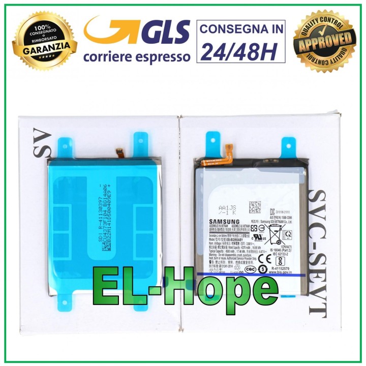 Batterie d origine Samsung Galaxy S21 FE SM-G990 EB-BG990ABY 4370 mAh