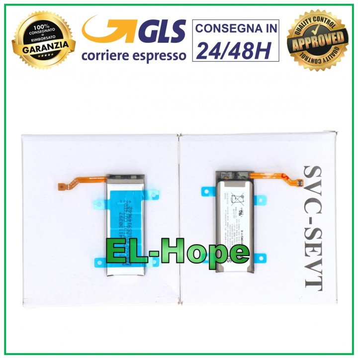 Batterie d origine Samsung Galaxy Z Flip 3 5G SM-F711 EB-BF712ABY 903 mAh