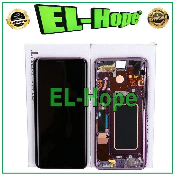 Écran LCD d origine pour Samsung S9+ SM-G965F Plus tactile violet GH97-21691B