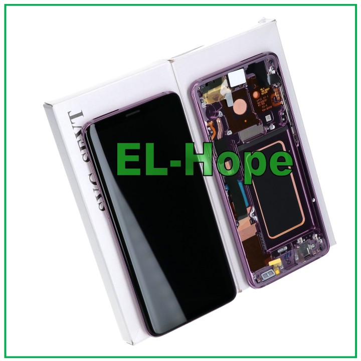 Écran LCD d origine pour Samsung S9+ SM-G965F Plus tactile violet GH97-21691B