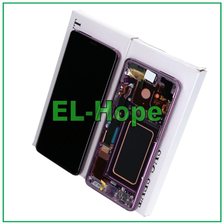 Écran LCD d origine pour Samsung S9+ SM-G965F Plus tactile violet GH97-21691B
