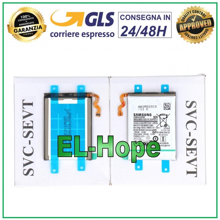 Batterie 100 % d origine pour Samsung Galaxy Z Flip 3 5G SM-F711 EB-BF711ABY