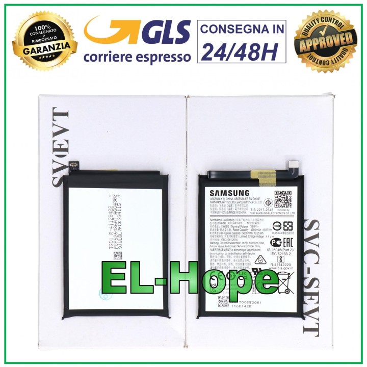 Batterie d origine Samsung Galaxy A22 5G 2021 SM-A226 SCUD-WT-W1 5000 mAh