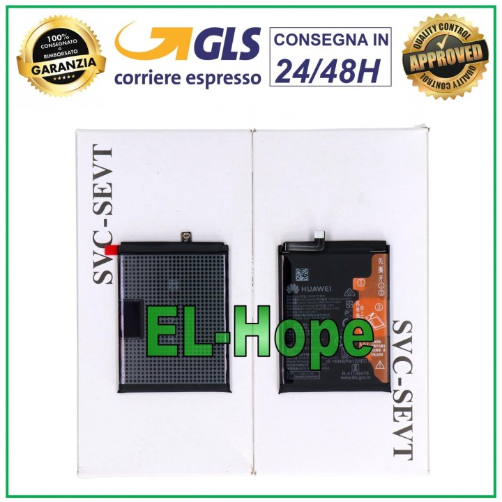 Batterie d origine HB525777EEW pour Huawei P40 ANA-LX9 LX4 NX9 3800 mAh
