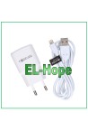 Chargeur USB de voyage pour iPhone 5 V 10 W 2 A + câble Lightning blanc 1,2 m