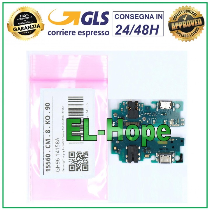 Connecteur de charge Dock d origine pour Samsung Galaxy A32 5G SM A326 A326B