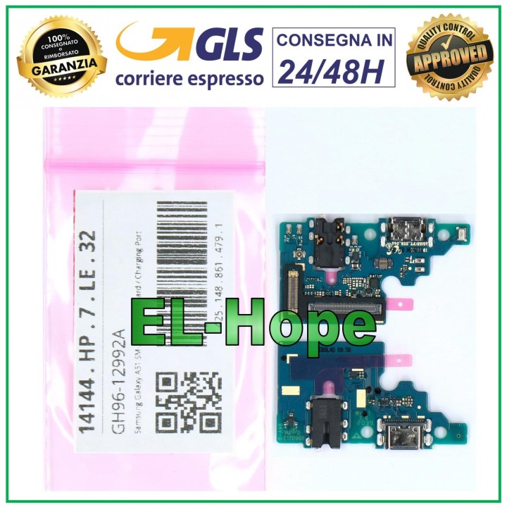CONNECTEUR DE CHARGE DOCK ORIGINAL 100% SERVICE SAMSUNG GALAXY A51 SM-A515F
