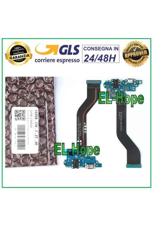 Station d accueil avec connecteur de charge plat, service d origine Samsung Galaxy A51 5G SM-A516F