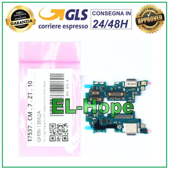Connecteur de charge Dock d origine 100 % service Samsung Galaxy Z Flip 5G SM-F707