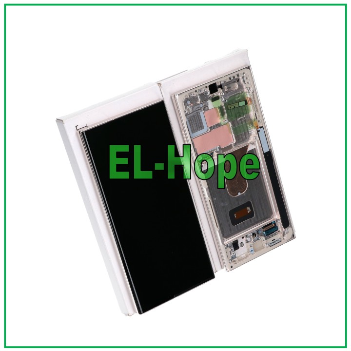 Écran LCD d origine pour Samsung S23 Ultra SM-S918, beige cre'me, GH82-30465B