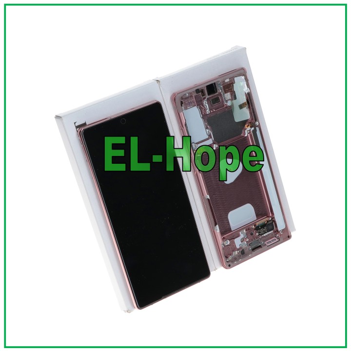SERVICE D ÉCRAN D ORIGINE SAMSUNG NOTE 20 SM N980 N981 TOUCH BRONZE GH82-23495B