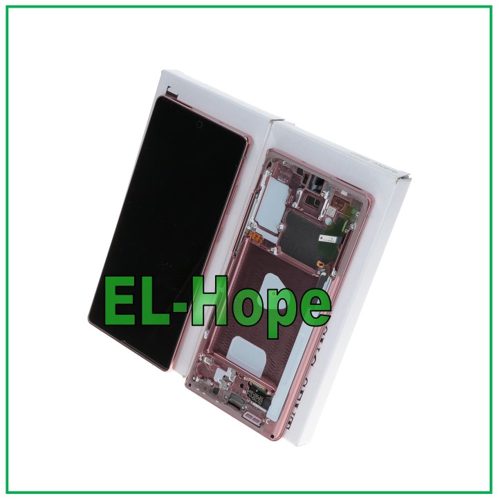 SERVICE D ÉCRAN D ORIGINE SAMSUNG NOTE 20 SM N980 N981 TOUCH BRONZE GH82-23495B