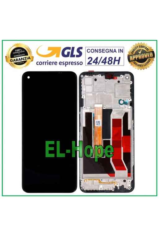 Écran LCD + châssis pour Oppo A73 5G CPH2161 Écran tactile en verre noir