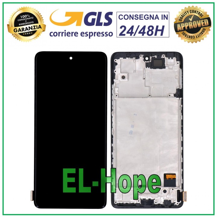 Écran tactile + châssis LCD TFT pour Xiaomi Redmi Note 10 Pro M2101K6G / 10 Pro Max