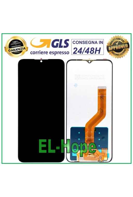 Écran LCD tactile assemble' noir pour Doogee X96/X96 Pro