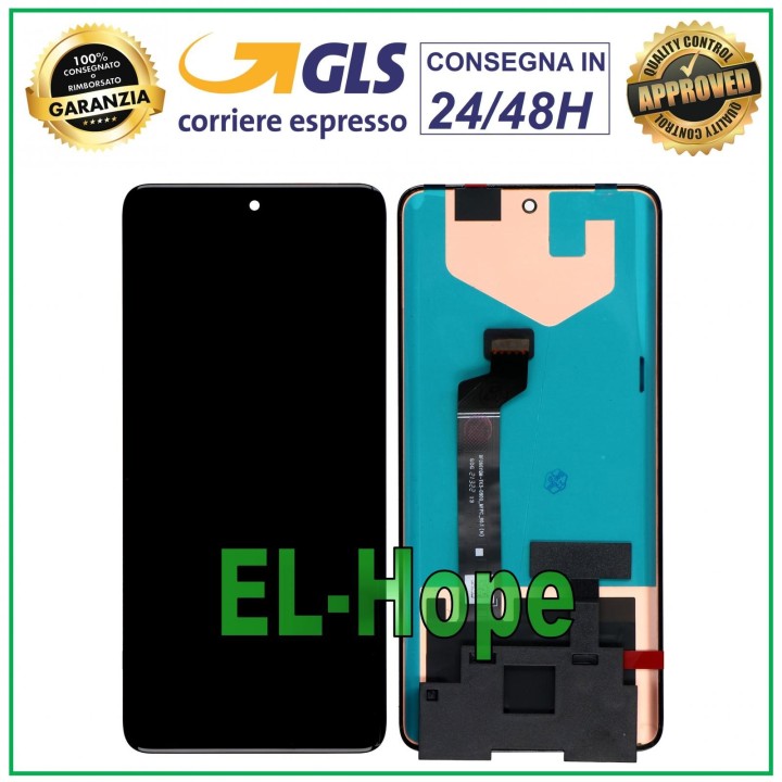 Écran LCD OLED 6,57 pouces pour Huawei Nova 9 NAM-AL00 LX9, e'cran tactile en verre noir