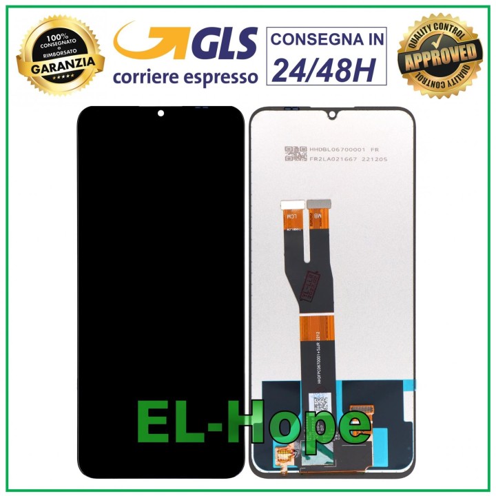 Écran tactile LCD pour Nokia C31 TA-1497 1493 1499, e'cran tactile noir
