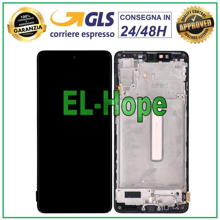 Cadre d e'cran LCD TFT Samsung Galaxy M53 5G SM-M536 SM-M536B Vitre tactile