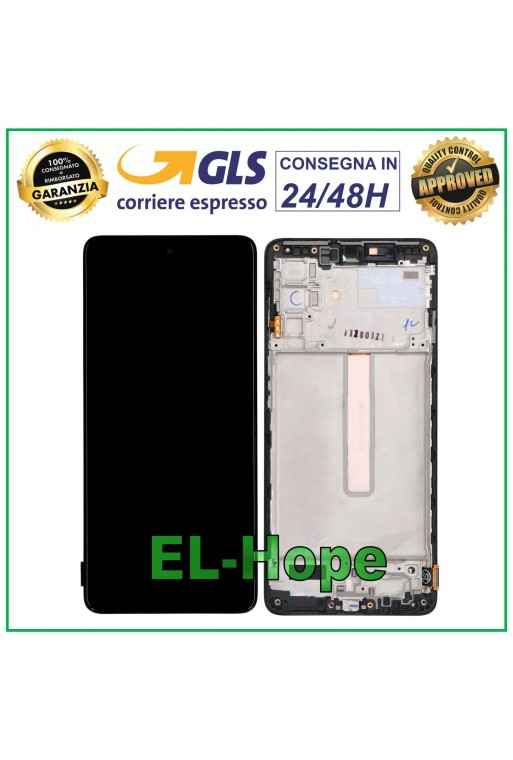 Écran LCD TFT Samsung Galaxy M52S 5G 2021 SM-M526 M526B avec cadre tactile