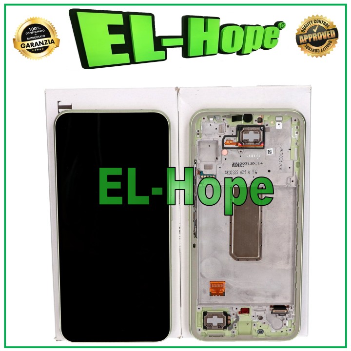 SERVICE D ÉCRAN TACTILE D ORIGINE SAMSUNG A34 5G SM-A346B CADRE VERT GH82-31200C
