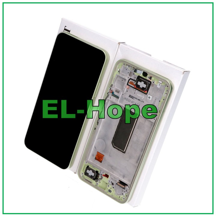 SERVICE D ÉCRAN TACTILE D ORIGINE SAMSUNG A34 5G SM-A346B CADRE VERT GH82-31200C