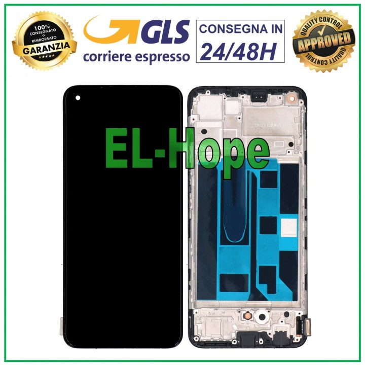 Écran LCD TFT + châssis pour Oppo Realme 8 Pro RMX3081, e'cran tactile assemble'