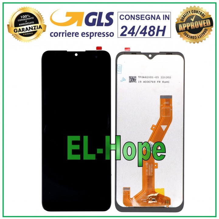 Écran LCD pour Nokia C30 TA-1357 1359 1360 Écran tactile en verre Noir