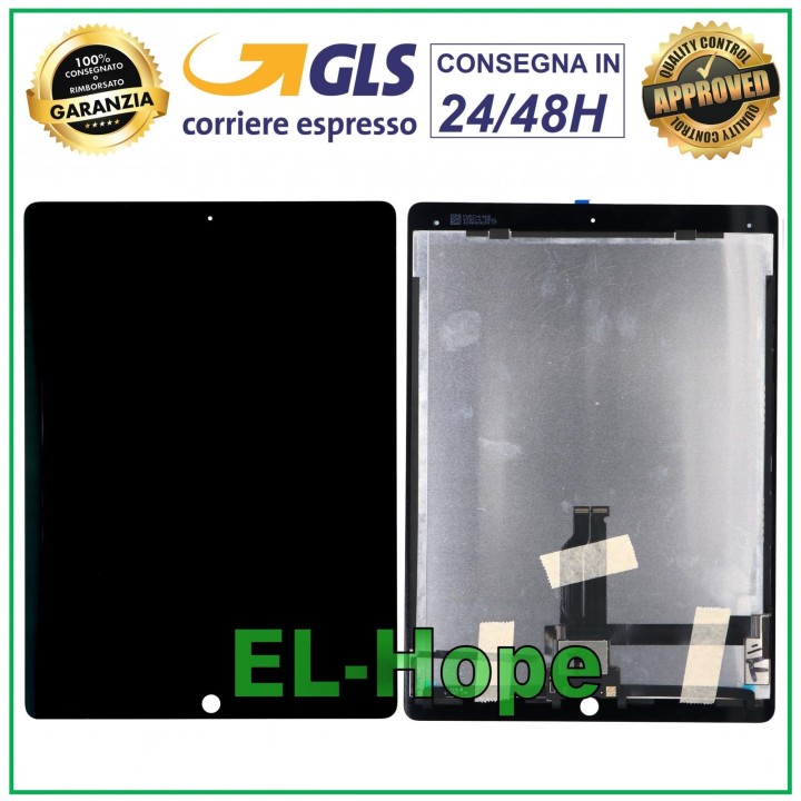 Écran tactile LCD pour Apple iPad Pro 12,9  A1584 A1652, e'cran en verre noir