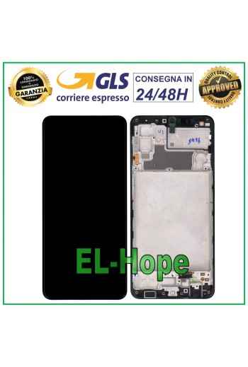 Écran tactile LCD TFT avec châssis pour Samsung Galaxy M32 (2021) SM-M325/M325F