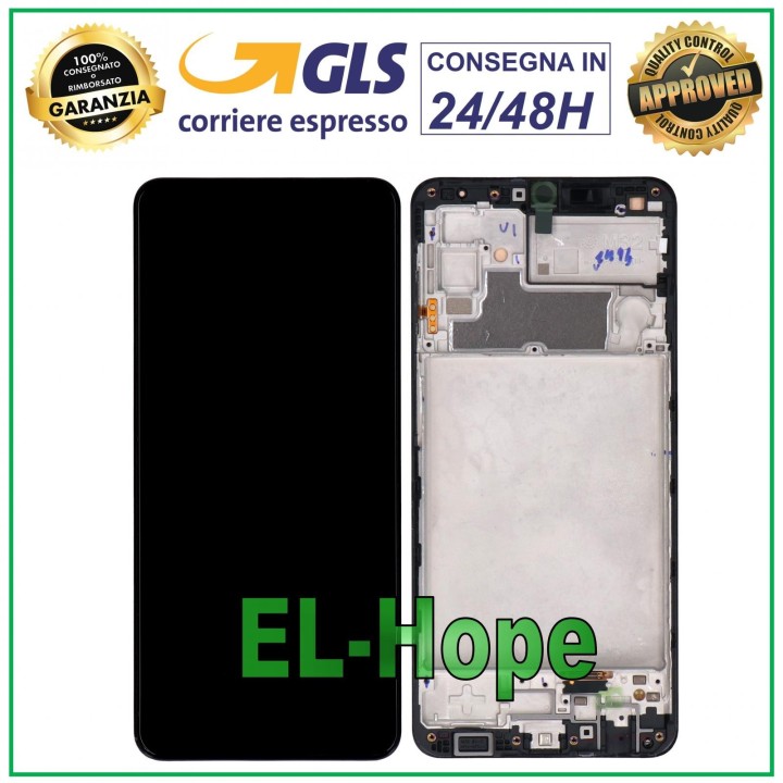 Écran tactile LCD TFT avec châssis pour Samsung Galaxy M32 (2021) SM-M325/M325F