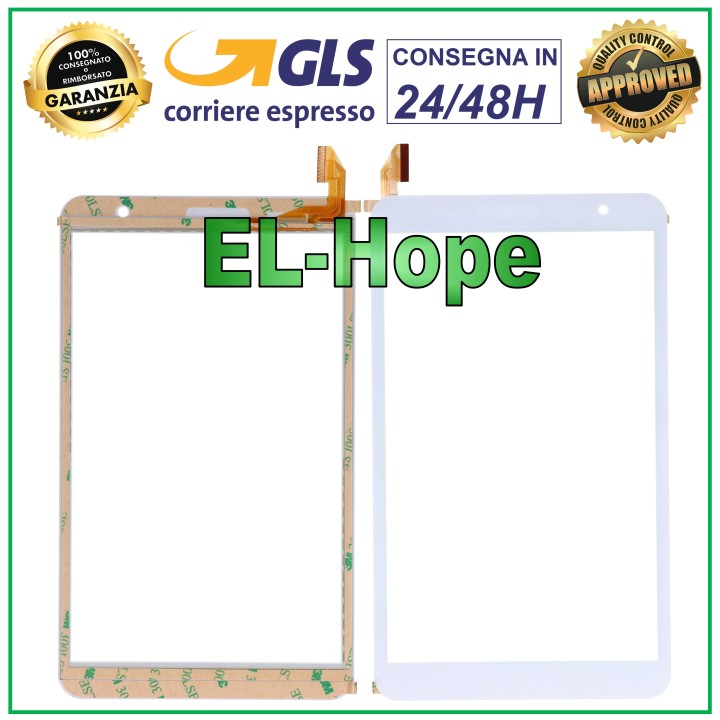 ÉCRAN TACTILE EN VERRE CLEMENTONI CLEMPAD REVOLUTION V58978 16628 VERS. WIFI BLANC