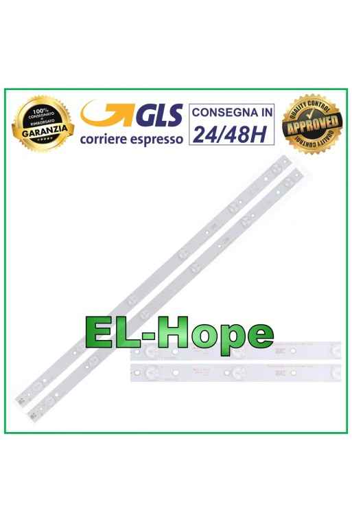 KIT 2 BARRES 6 LED POUR TV PHILIPS 320TT09 YX-32042000 32PFL3188T 32PFL3088H/12