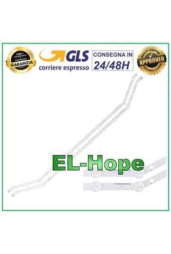 KIT DE 2 BARRES 12 LED POUR TV SAMSUNG 32 D3GE-320SM1-R2 BN96-28763A UE32H5303AK