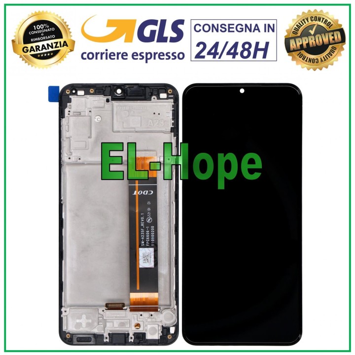 Cadre d e'cran LCD pour Samsung Galaxy A23 4G 2022 SM-A235 Écran tactile plat CDOT