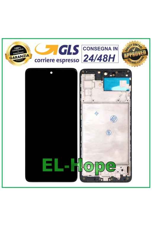 Cadre d e'cran LCD OLED pour Samsung Galaxy M51 2020 SM-M515 F, e'cran tactile en verre