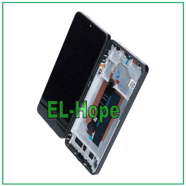 Écran LCD TFT pour Xiaomi Poco X6 Pro 5G 2311DRK48I, cadre en verre tactile noir