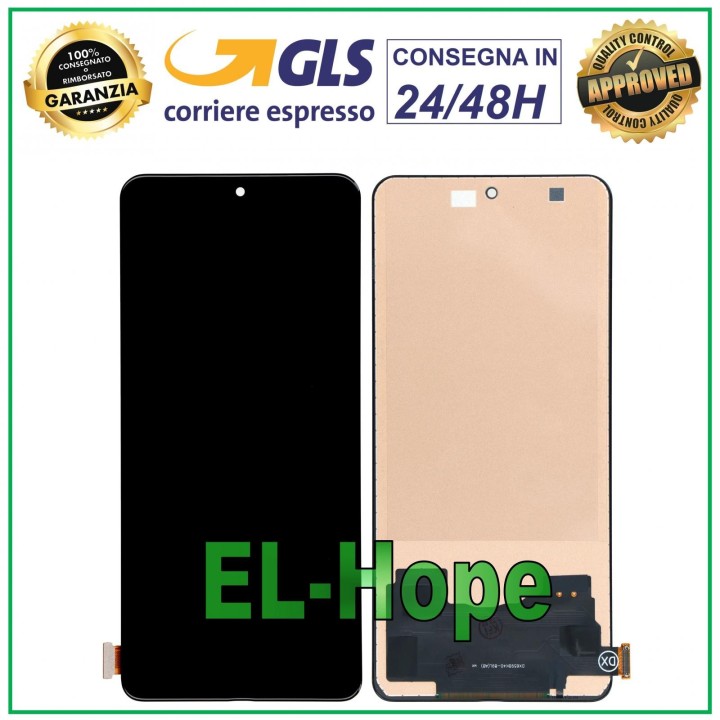 Écran LCD TFT pour Xiaomi Black Shark 4/4 Pro, e'cran tactile en verre noir