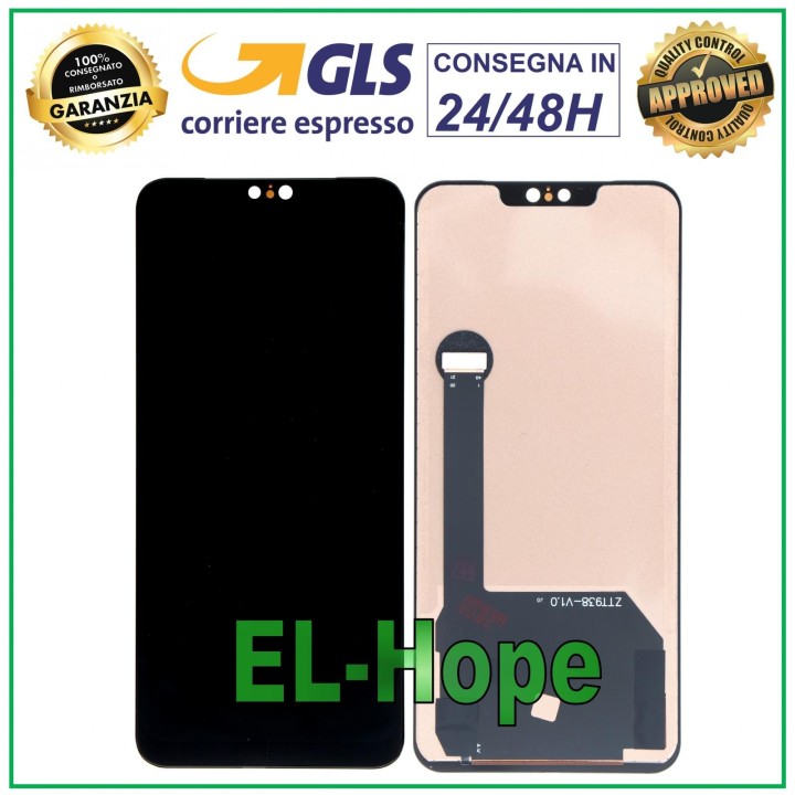 Écran LCD TFT pour VIVO S7 5G V2020A V20 PRO, e'cran tactile en verre noir