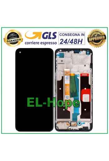 Cadre d affichage LCD pour Oppo Realme 8i RMX3151 5G Écran tactile en verre noir