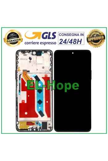 Cadre d e'cran LCD pour Honor Magic 4 Lite Any-LX1, e'cran tactile en verre noir