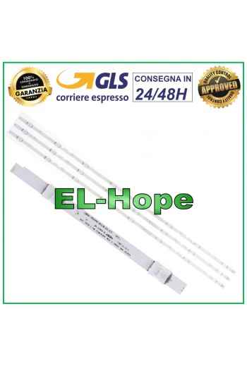 KIT DE 3 BARRES DE RUBAN LED POUR TV 40 SAMSUNG LB172 CSP V8DN-395SM0-R1 V5DN-395SM0-R2