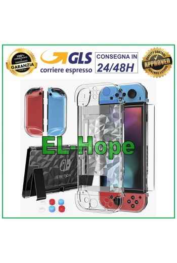 COQUE EN PVC TRANSPARENT ET ANTICHOC POUR NINTENDO SWITCH