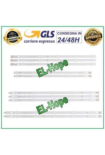 KIT 10 BARRES TV LED 42 LG 6916L 1387A (L2) 1386A (R2) LB114 LB115 181225 (L1-R1)