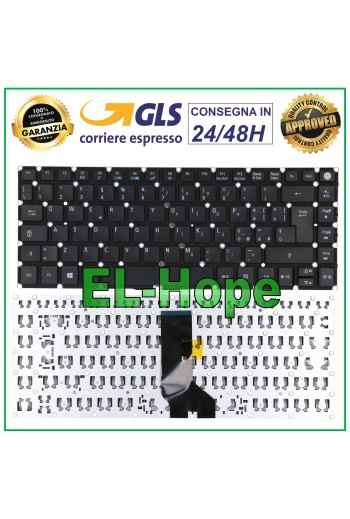 Clavier italien pour ordinateur portable Acer Aspire ES1-511 E15 ES1-520 ES1-521, noir