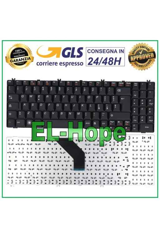 Clavier italien pour ordinateur portable Lenovo G550 G550A B550 B560 V560 G550S G555 noir